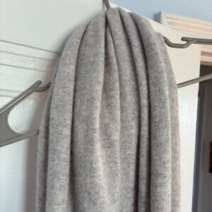 J Crew Grey Cashmere Scarf